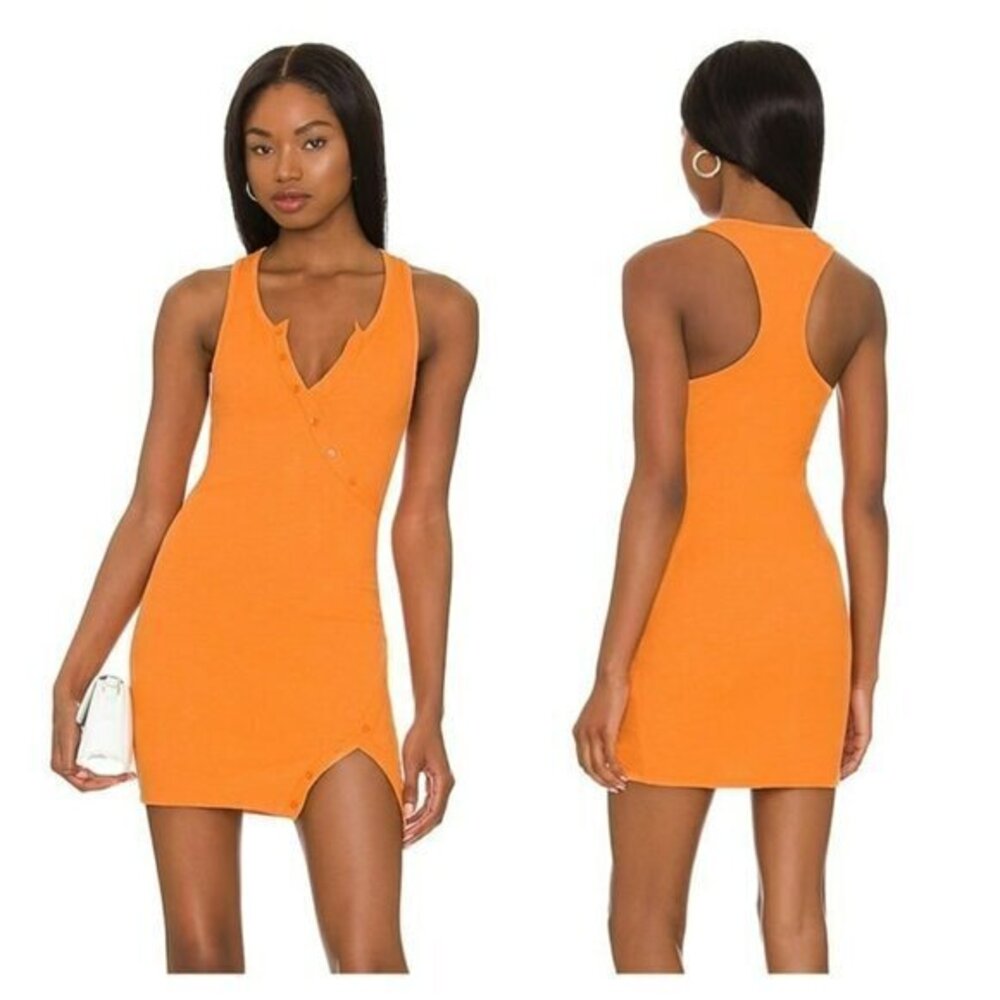Camila Coelho Mischa Mini Dress - Orange